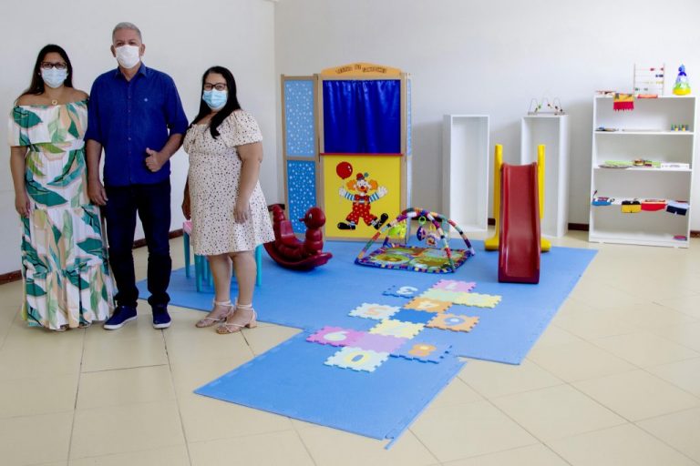 Baixo Guandu:  CRAS recebe brinquedoteca para o programa Criança Feliz
