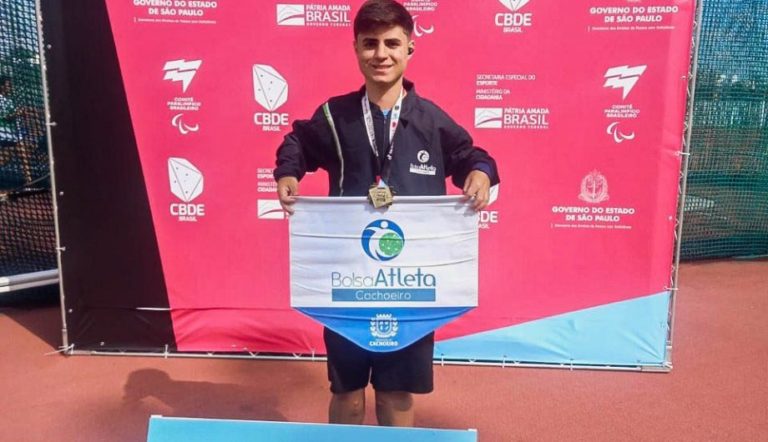 Estudantes cachoeirenses conquistam medalhas nas Paralimpíadas Escolares