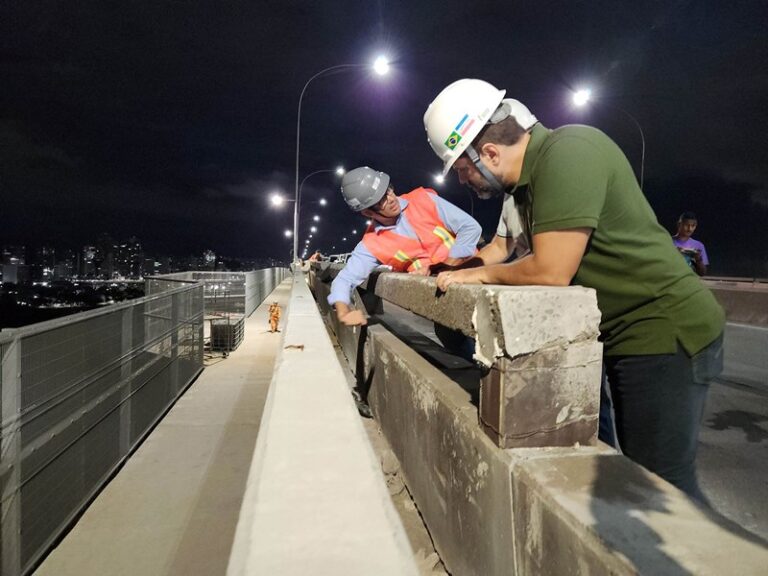 Obras da Terceira Ponte e Aquaviário só serão entregues em abril