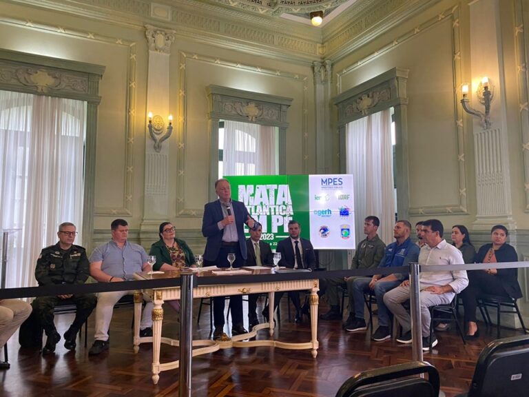 Governo do Estado e MPES apresentam resultado da Operação Mata Atlântica em Pé