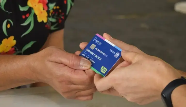 Cartão Reconstrução com novo valor já está sendo entregue em Mimoso do Sul