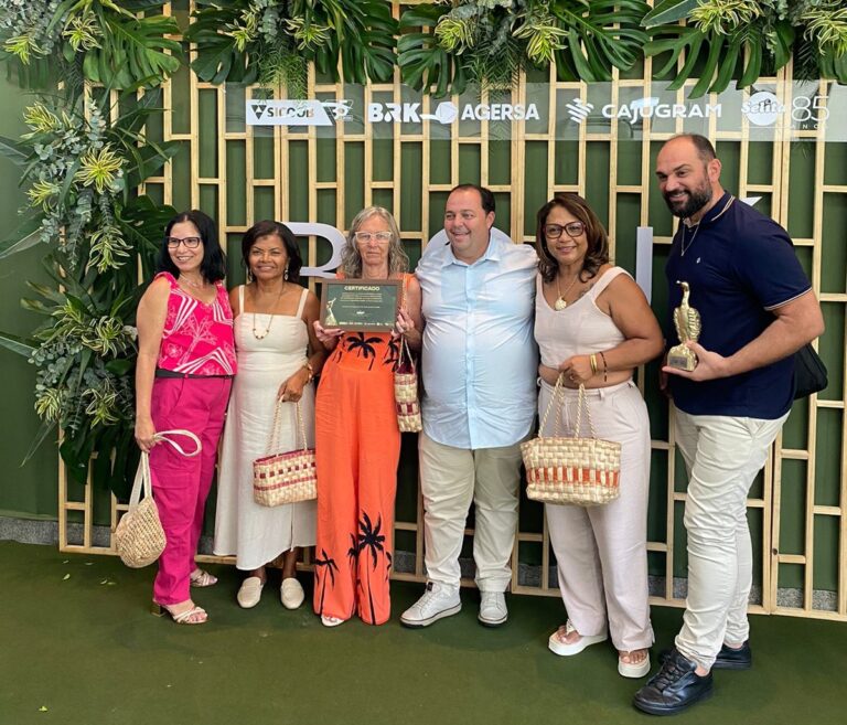 Anchieta: Associação Artesanato Mãe-Bá conquista prêmio de sustentabilidade