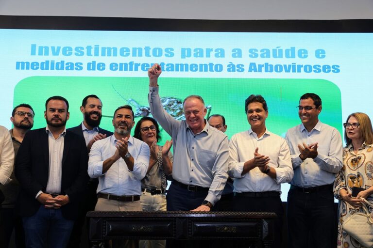 Casagrande e Tyago Hoffmann anunciam investimento de R$ 635 milhões na área da Saúde
